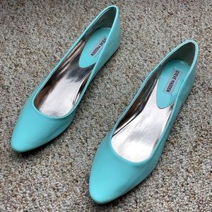 Steve Madden Ibiza Tiffany Blue Ballet Flats 9.5
